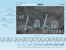 Tablet Screenshot of lulusessionsfilm.com